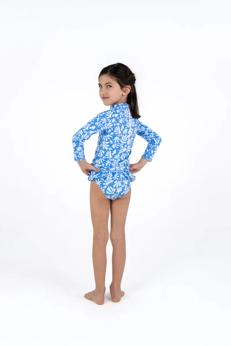 GIRL'S 2 PIECE SWIMSUIT - Deep Sea Corals – Image 5