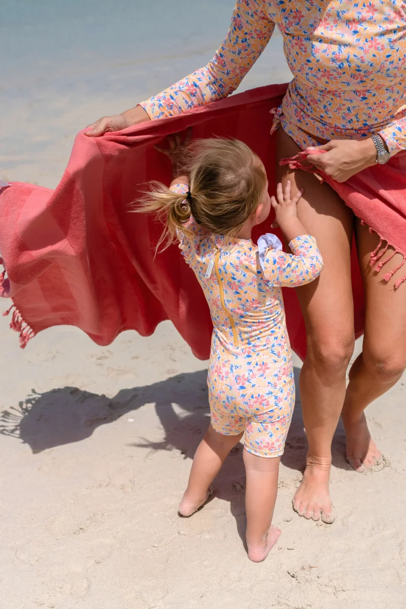 BEACH TOWEL - Coral – Image 3