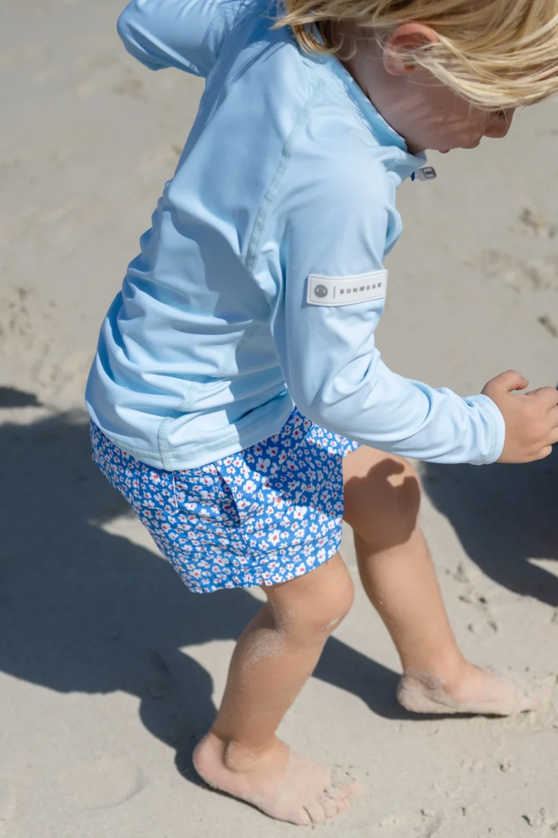 BOY'S SWIMSUIT - Blue Garden – Image 5