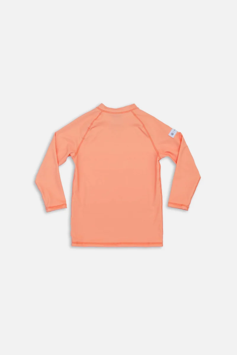 Long sleeve UV protection t-shirt - Papaya Orange – Image 4