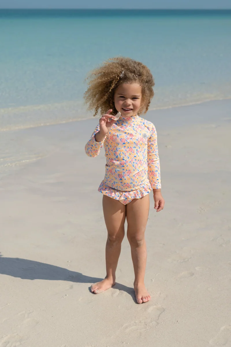 GIRL'S 2 PIECE SWIMSUIT - Summer bloom