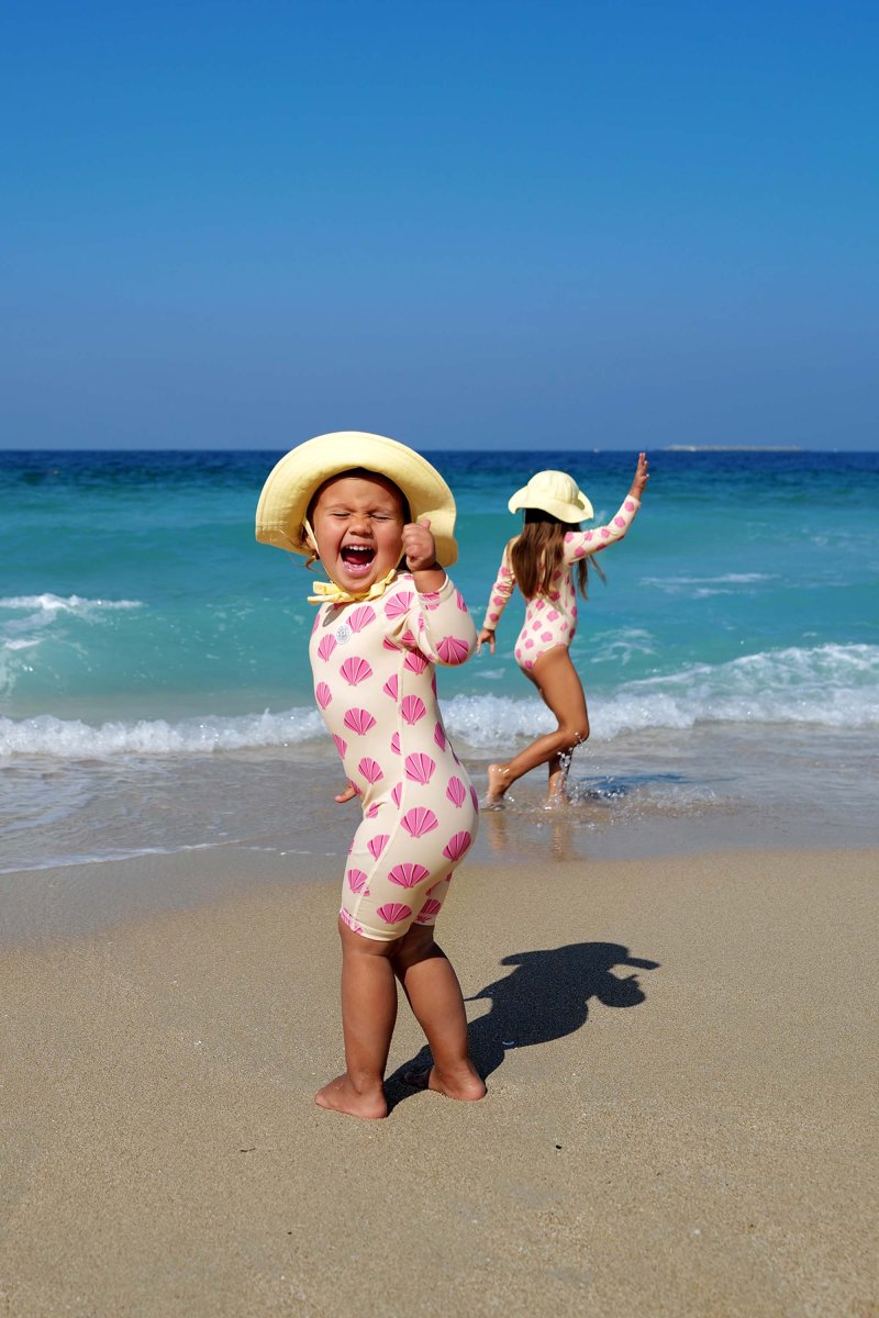 Baby & Kids Sun Hat - Yellow – Image 2