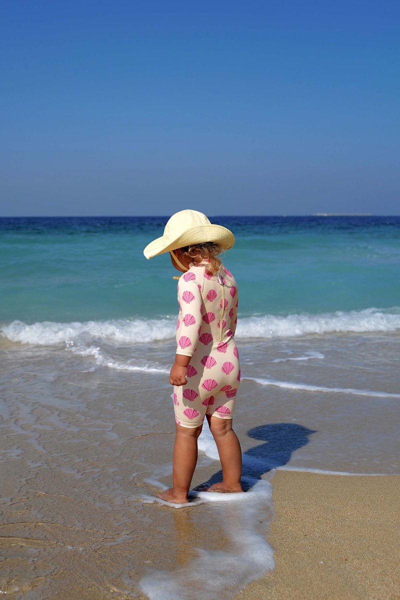 Baby & Kids Sun Hat - Yellow – Image 5