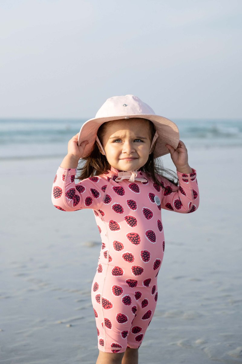 Baby & Kids Sun Hat - Pink – Image 3