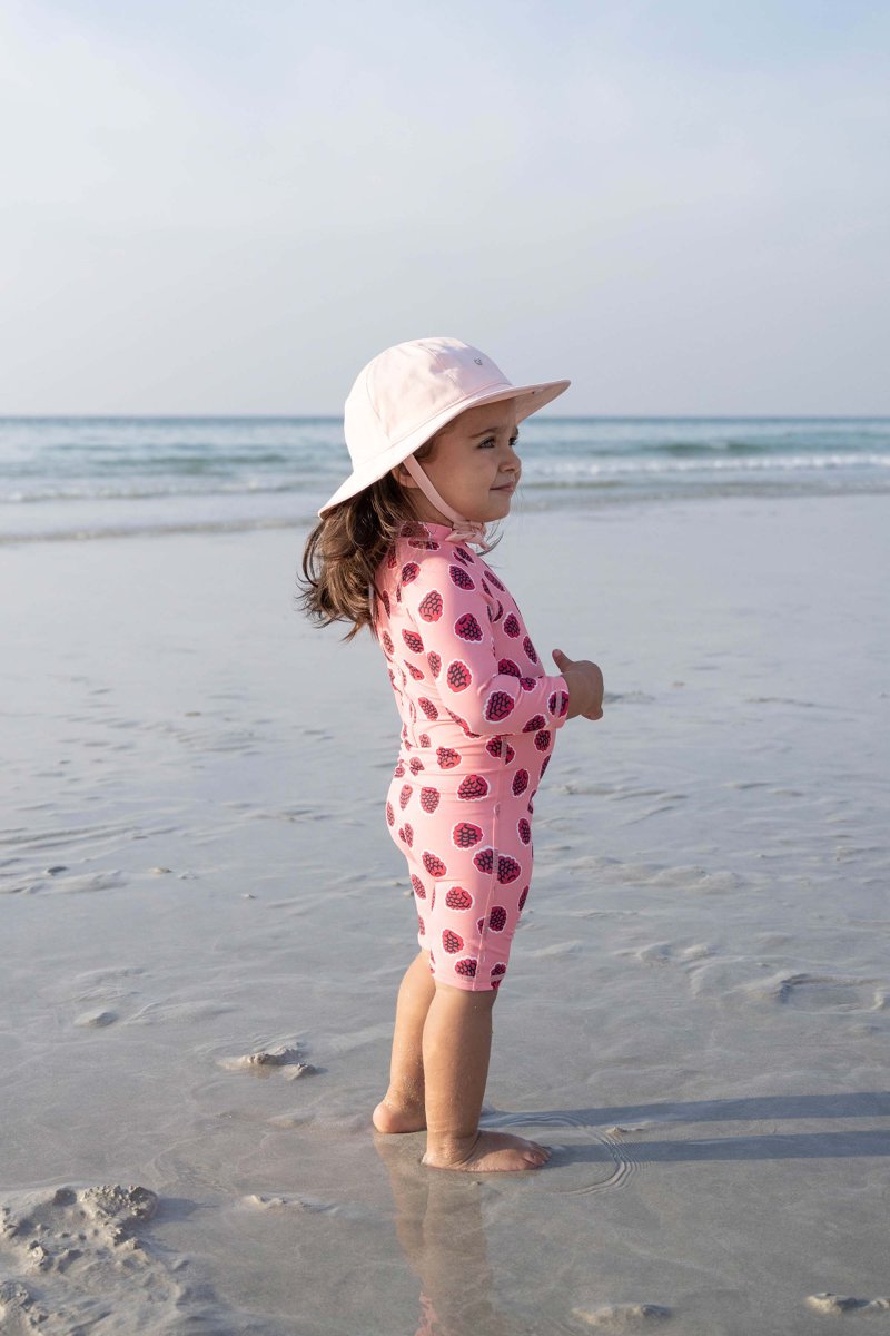 Baby & Kids Sun Hat - Pink – Image 4