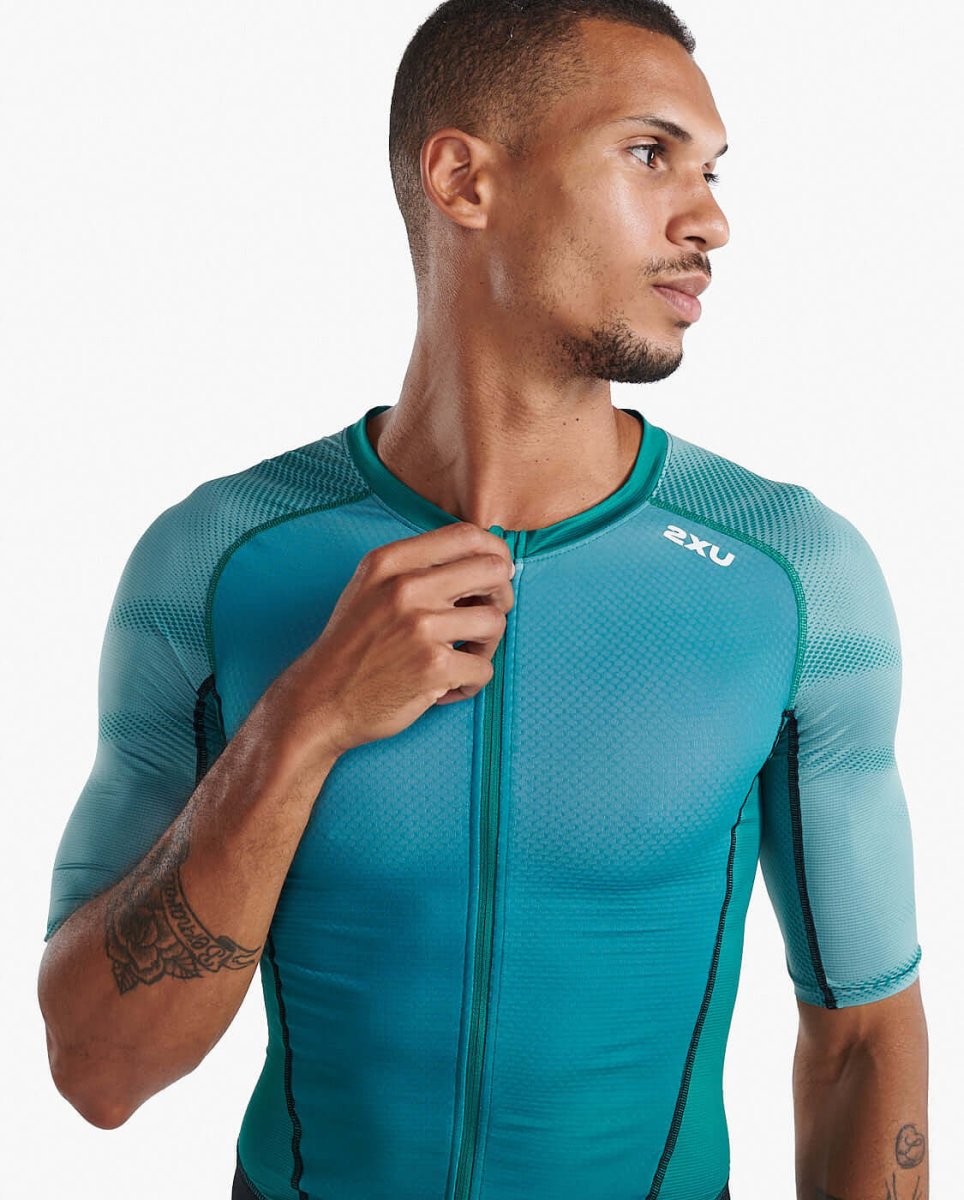 Light Speed Sleeved Trisuit - Homme | 2xu – Image 2