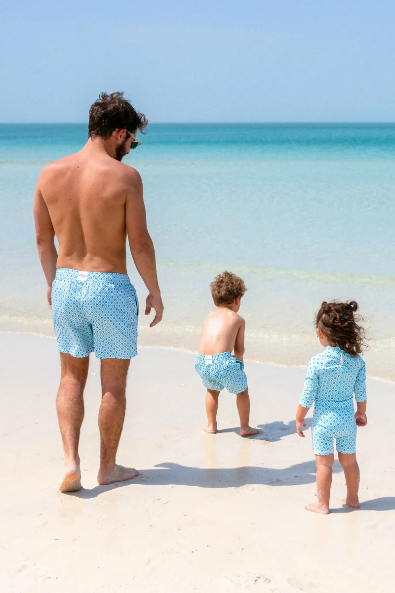 MEN'S SWIMSUIT - Diamond Green