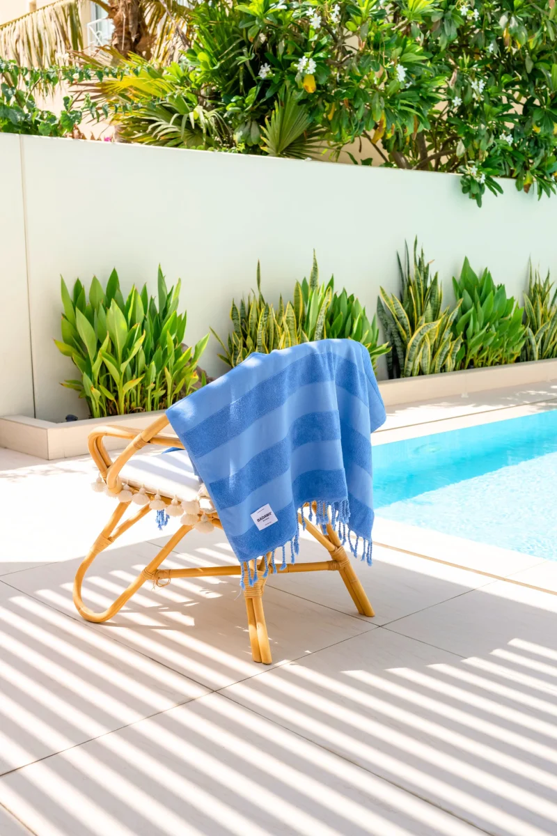 BEACH TOWEL - Blue – Image 2